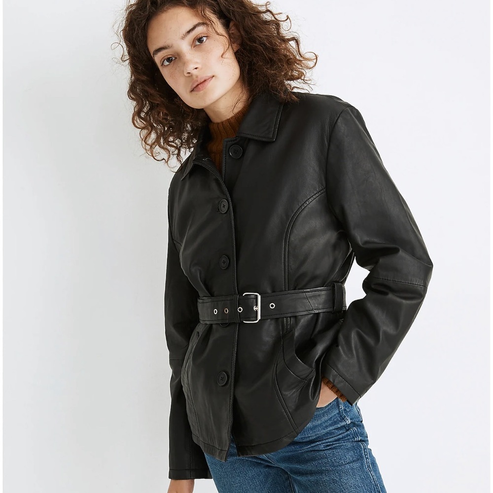 [TRADE] NWT Deadwood Tyra Leather Jacket (WANT TO TRADE for Size 36)